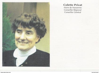 76 - MAROMME - Colette Privat - Maire de Maromme