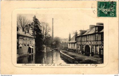 CPA MAROMME - Le Pont de MAROMME - RIVIERE de Gailly (105499)