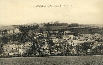 Marseille en Beauvaisis 60 -  Panorama