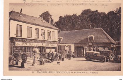 MARSEILLE EN BEAUVAISIS(POMPE A ESSENCE) CAFE