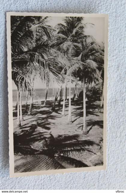 Cpsm, Martinique, plage sur l'Atlantique