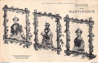 Souvenir de la Martinique - Femmes Martinique - Çé ça qui chic - Ed. A. Benoit 233