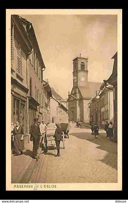 68 - Masevaux - L'Eglise - Animée - CPA - Voir Scans Recto-Verso