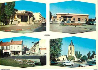 91 - Massy - Multivues - Automobiles - Bar Tabac Le Royal Massy - CPM - Voir Scans Recto-Verso