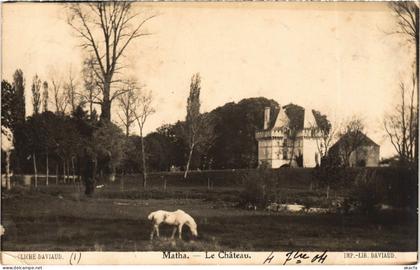 CPA Matha - Le Chateau (975627)