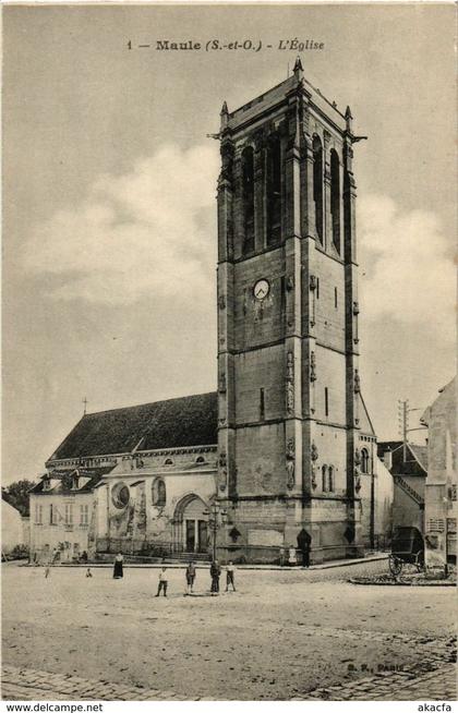 CPA MAULE - L'Église (247009)