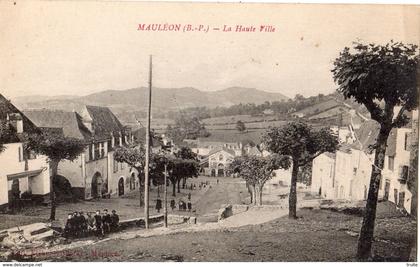 MAULEON-LICHARRE LA HAUTE VILLE