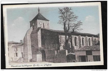 MAUZE SUR LE MIGNON - L'EGLISE    hav109