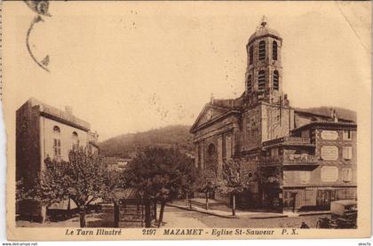 CPA MAZAMET Eglise Saint-Sauveur (1087579)