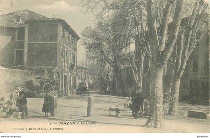 VAUCLUSE  MAZAN  le cours