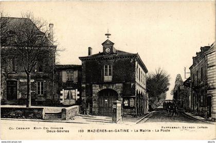 CPA Mazieres-en-Gatine - La Mairie (89601)