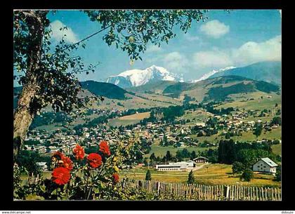 74 - Mégève - Echappée sur Mégève - Le Mont Blanc - CPM - Voir Scans Recto-Verso