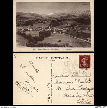 74 - Megeve - Vue generale