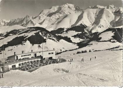 CPSM Megève Mont Joly vu de Super-Megève