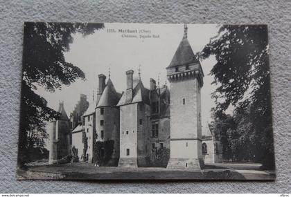 Meillant, château, façade Sud, Cher 18