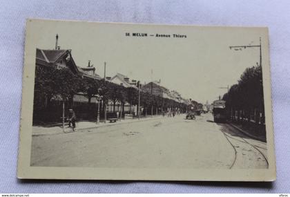 Melun, avenue Thiers, Seine et Marne 77