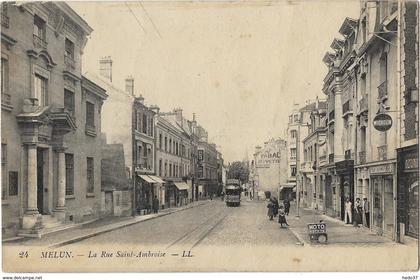 Melun - La Rue Saint-Ambroise