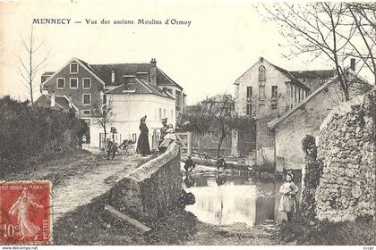 CPA Mennecy - vue des anciens Moulins d'Ormoy