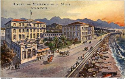 Menton, Hotel de Menton et du Midi