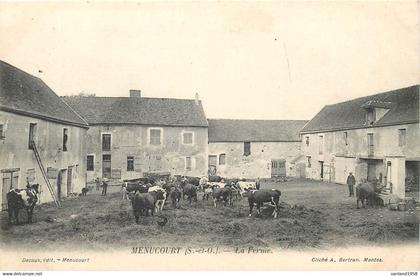 MENUCOURT-la ferme