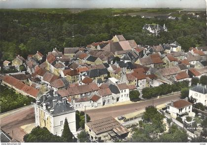 CPM Méréville Vue aérienne générale