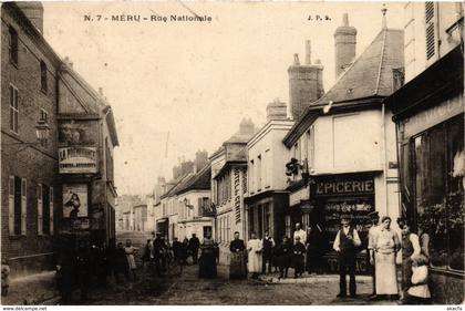 CPA MÉRU - Rue Nationale (259534)