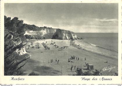 CPSM Meschers Plage des Nonnes