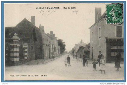 53 - MESLAY DU MAINE --  Rue de Sablé