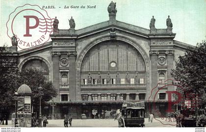 Paris La Gare du Nord  France Frankrijk Francia