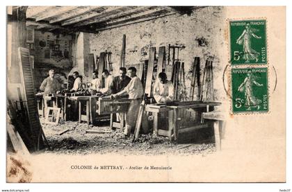 Mettray - Colonie de Mettray - Atelier de Menuiserie