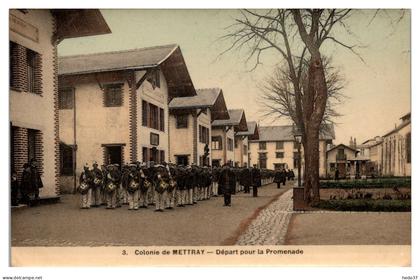 Mettray - Colonie de Mettray - Départ pour la Promenade