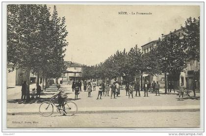 MEZE (HERAULT - 34) - LA PROMENADE - VELO