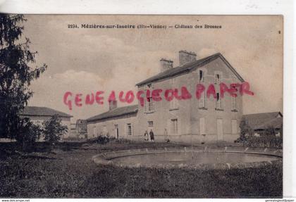 87- MEZIERE SUR ISSOIRE - MEZIERES- CHATEAU DES BROSSES