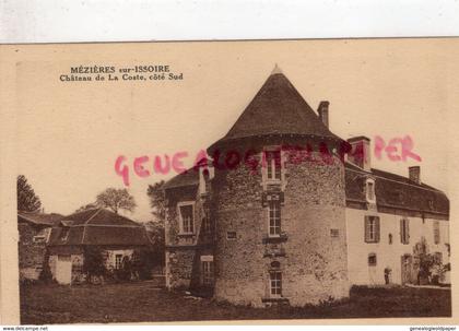 87 - MEZIERE SUR ISSOIRE - MEZIERES SUR ISSOIRE - CHATEAU DE LA COTE  COTE SUD - DE LA COSTE