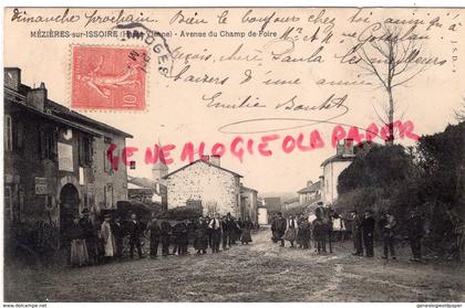 87- MEZIERES SUR ISSOIRE -MEZIERE- AVENUE DU CHAMP DE FOIRE -  HAUTE VIENNE