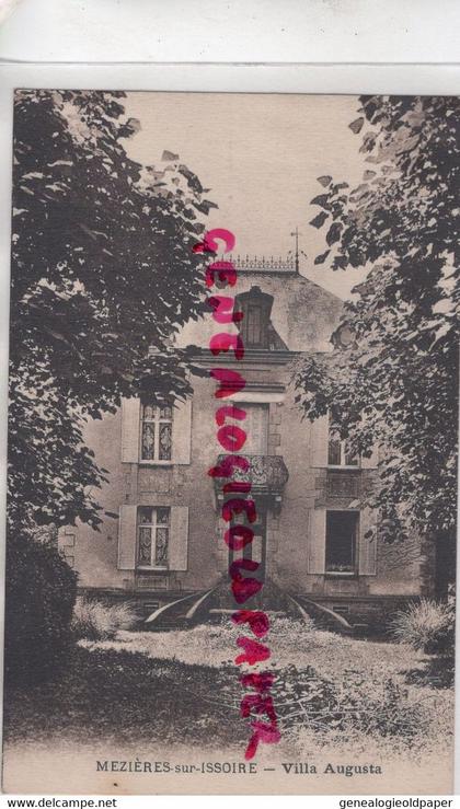 87- MEZIERES SUR ISSOIRE- MEZIERE SUR ISSOIRE - VILLA  AUGUSTA- AUGUSTANA  RARE