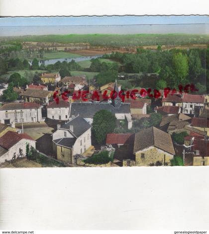 87- MEZIERES SUR ISSOIRE- MEZIERE SUR ISSOIRE - VUE AERIENNE L' EGLISE - 1964  LAPIE N° 9