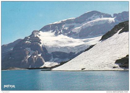 cp , RÉGIONS , MIDI-PYRÉNÉES , Le Lac Glacé (2592 m.) , Mont Perdu (3352 m.) (Gavernie)