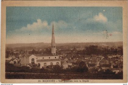 CPA MIGENNES - Vue générale vers le Depot (146433)