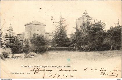 CPA MIRANDE - Le Donjon de Tillac (108128)