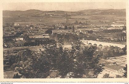 CPSM Mirepoix Ariège vue générale