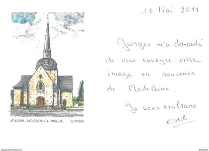 ¤¤   -  MOISDON-la-RIVIERE    -  L'Eglise  -  Illustrateur  -  Ducourtioux      -  ¤¤