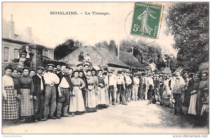 Moislains    80     Le tissage  Personnel