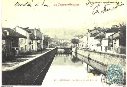 Carte Postale  ANCIENNE de MOISSAC