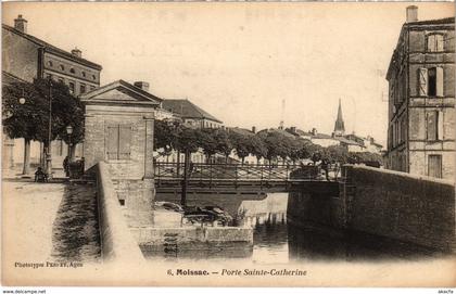 CPA MOISSAC Porte Ste-CATHERINE (89718)