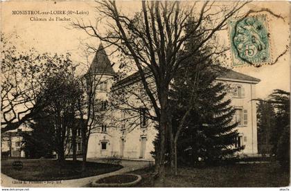 CPA AK MONISTROL-sur-LOIRE - Chateau du Flachat (517324)