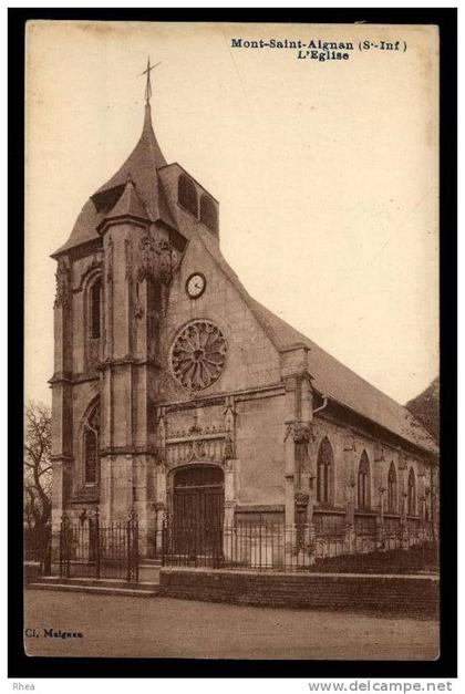 76 Mont-Saint-Aignan eglise D76D K76451K C76451C RH097068