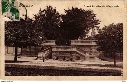 CPA MONTAGNAC Grand Escalier de l'Esplanade (686675)