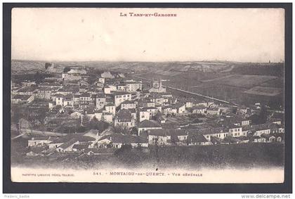 MONTAIGU DE QUERCY - Vue Générale