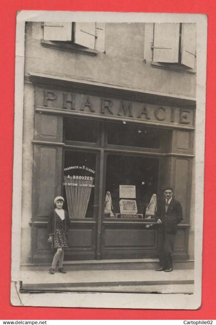 31 - Montastruc la Conseillere - Carte photo d'une pharmacie à situer